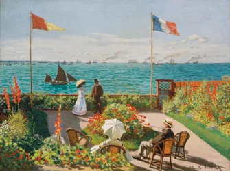 Terrassen til Sainte-Adresse 1840–1926.