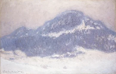 Mont Kolsaas, tåkete vær, 1895