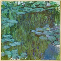 Nymfea i Giverny (olje på lerret)
