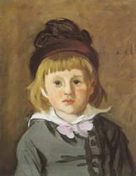 Portrett av Jean Monet, ca 1872.