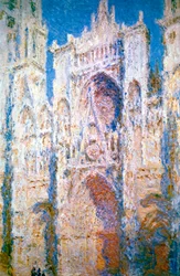 Rouen-katedralen, harmoni i blått og gull, 1894