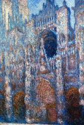 Rouen katedral, sollys, 1894