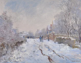 Snø i Argenteuil. 1875