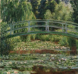 Den japanske gangbroen og vannliljebassenget, Giverny