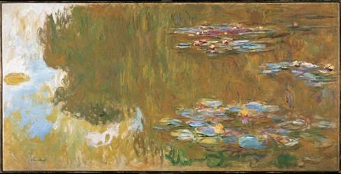 Vannliljedammen, ca. 1917–19 (olje på lerret)