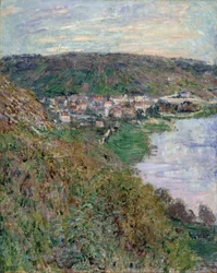 Utsikt over Vétheuil