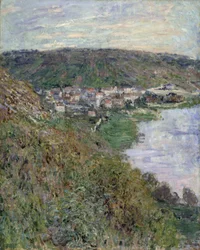 Utsikt over Vétheuil