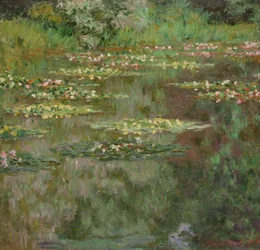 Waterlilies or The Water Lily Pond (Nymphéas) 1904 (olje på lerret)