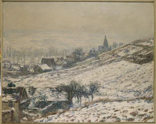 Vinter i Giverny, 1885