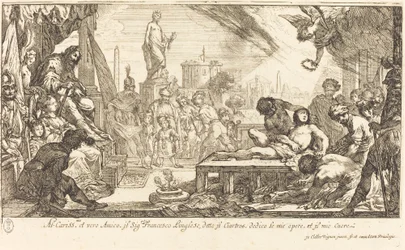 Saint Lawrences martyrium