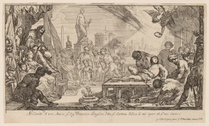 Saint Lawrences martyrium