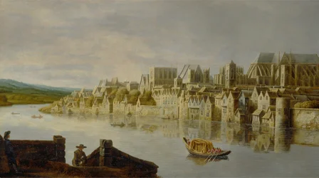 Themsen ved Westminster-trappene