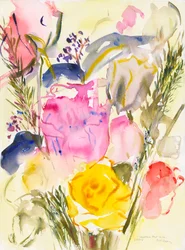 Roses, 2006, (akvarell på papir)