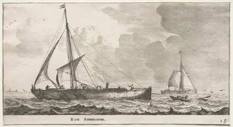 Ulike skip og utsikt over Amsterdam (Verscheÿde Schepen en Gesichten van Amstelredam), del II: En kjøpmann