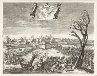 Storming og fangst av Coevorden 30. desember 1672 Erobringen av Coevorden og Deßelfs Casteel (tittel på objekt)