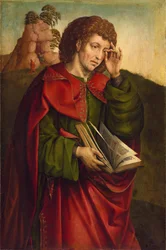 Den hellige Johannes evangelisten gråter
