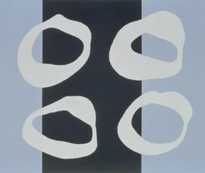Blue Ground IV, 1998 (akryl på lerret)