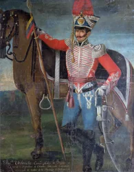 Francisco Urdaneta, oberst av Dragoons, 1822