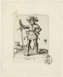 Mars, plate tre fra Der VII Planeten