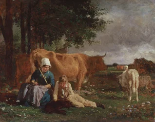 Pastoral scene