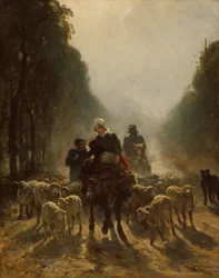 Veien til markedet, 1858?59