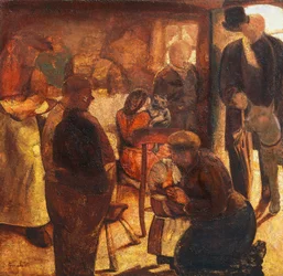 The Stranger, av Constant Permeke (1886-1952), olje på lerret