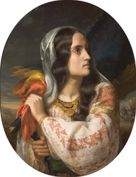 Det revolusjonære Romania, ca. 1850.