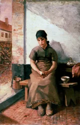 A Maidservants Breakfast, 1880-tallet.