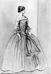 Portrait of a Woman, 1800-tallet, 1930