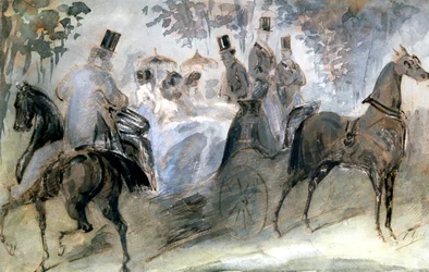 Den elegante hesten og rytterne, c1822-1892