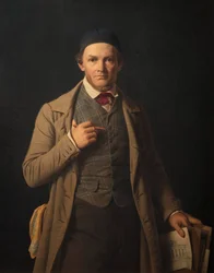 Portrett av Gottlieb Bindesbøll