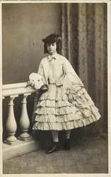 Portrett av prinsesse Dagmar av Danmark 1847-1928, 1860.