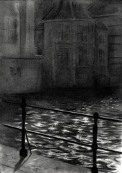 Refleksjoner ved Old City-kanalen