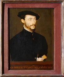 Jacques Bertaut, kontrollør av kongens husholdning - Portrett av Jacques Bertaut …