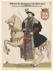 Portrett av Johannes III av Portugal på hesteryggen