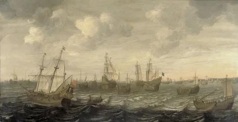 Den nederlandske sildeflåten under seil