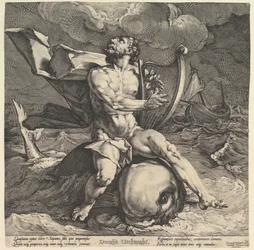 Arion på en delfin, ca. 1599