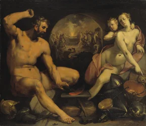 Venus og Vulkan, 1590