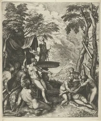 Diana oppdager Callisto .s graviditet