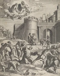 The Martyrdom of St Stephen, 1576.