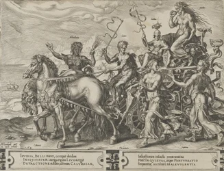 The Triumph of Envy, fra The Cycle of the Vicissitudes of Human Affairs, plate 4, 1564.