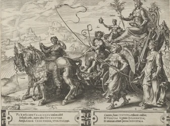 The Triumph of Peace, fra The Cycle of the Vicissitudes of Human Affairs, plate 8, 1564.