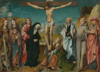 Kristus på korset, ca. 1505–1510 (olje på panel)