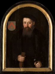 Portrett av Willem Fransz van Schoterbosch, ca. 1620 (olje på panel)