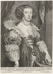 Portrett av Henriëtte van Lorraine