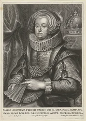 Portrett av Maria Anna av Østerrike, hustru til keiser Ferdinand III