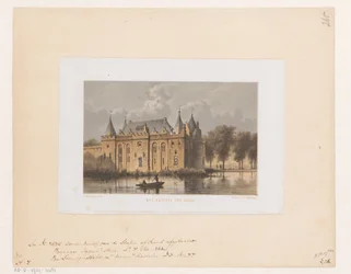 Slottet i Gouda Slott ter Goude (tittel på objekt)