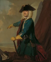 Gerrit Sichterman (1688-1730). Generalkvartermester for kavaleriet, oberst for Oranje-Groningen infanteriregiment, kommandant for Grave