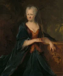 Portrett av Louise Christina Trip, kone til Gerrit Sichterman