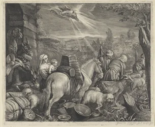 Abraham forlater Haran